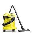 Пылесос строительный Karcher WD 2 PLUS V-15/6/18/C, 1000 Вт, 15 л