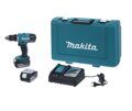 Дрель-шуруповерт аккумуляторная Makita DDF453RFE, 18 В Li-ion 2х3 Ач