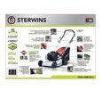 Газонокосилка бензиновая самоходная Sterwins Comfort Briggs&Stratton 2.3 л.с 40 см