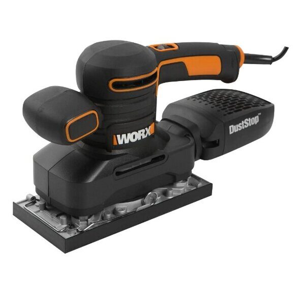 Вибрационная шлифмашина Worx WX641, 250 Вт, 93x185 мм