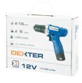 Дрель аккумуляторная Dexter ML-CD62-120S, 12 В Li-ion 1.5 Ач