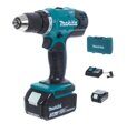 Дрель-шуруповерт аккумуляторная Makita DDF453RFE, 18 В Li-ion 2х3 Ач