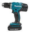 Дрель-шуруповерт Makita DDF453SYE, 18 В Li-Ion 2x1.5 Ач